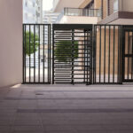 Full height turnstile apartment installation