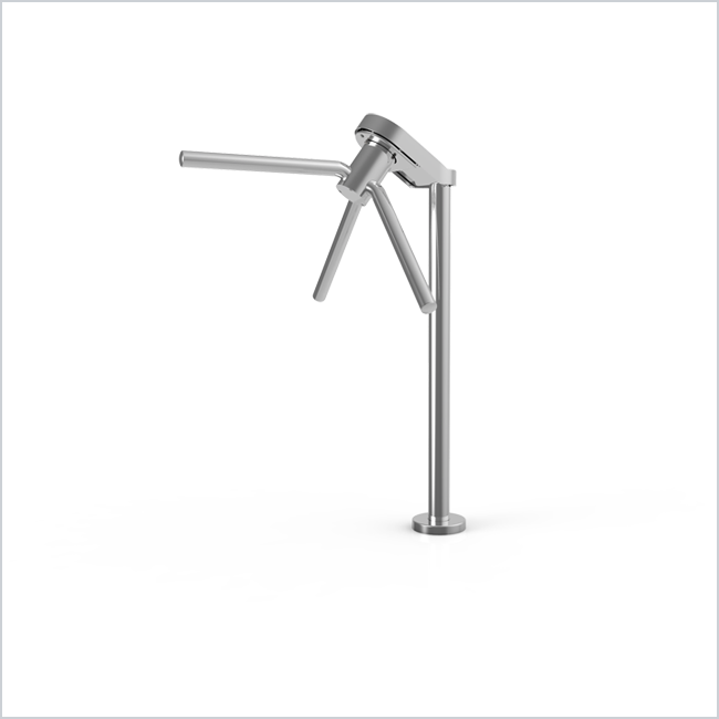 W crowd control turnstile