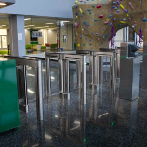 Cal Poly Pomona Chooses SU5000 Optical Turnstiles